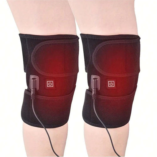 Heated And Vibrating Knee Massage Pad, heated knee massager - knee relaxation and warmth
