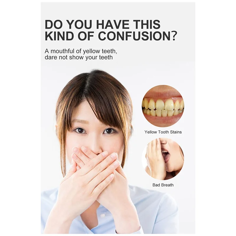 News RtopR Teeth Whitening Powder Pearl Essence Natural Dental Toothpaste Toothbrush Kit Oral Hygiene for Remove Stains Plaque