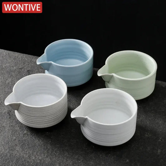 Matcha Set: New Matcha Bowl, Tea Cup Tea Ceremony, Standing on a Little Song, Decorating a Color Box, Kiln Glazed Cross-border