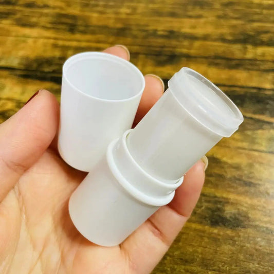 6g Cylinder Solid Deodorants Tubes Green Lip Balm Container Empty Lipstick Bottle Cleansing mask stick