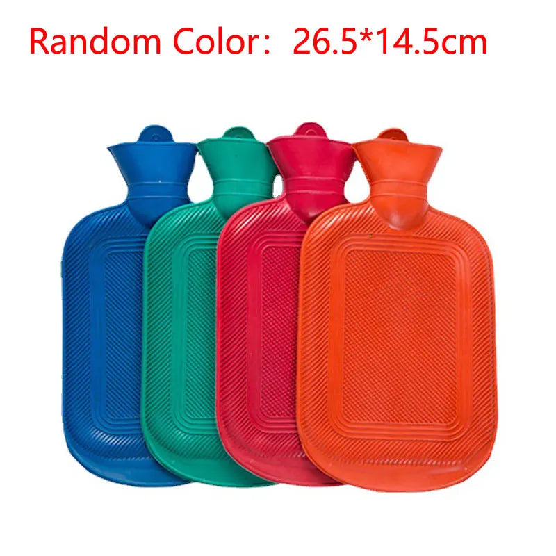 Home Autumn Winter Warm Water Bag Water Injection Rubber Hot Water Bottle Thick Hot Water Bottle Hand Feet Warmer Water Bottle