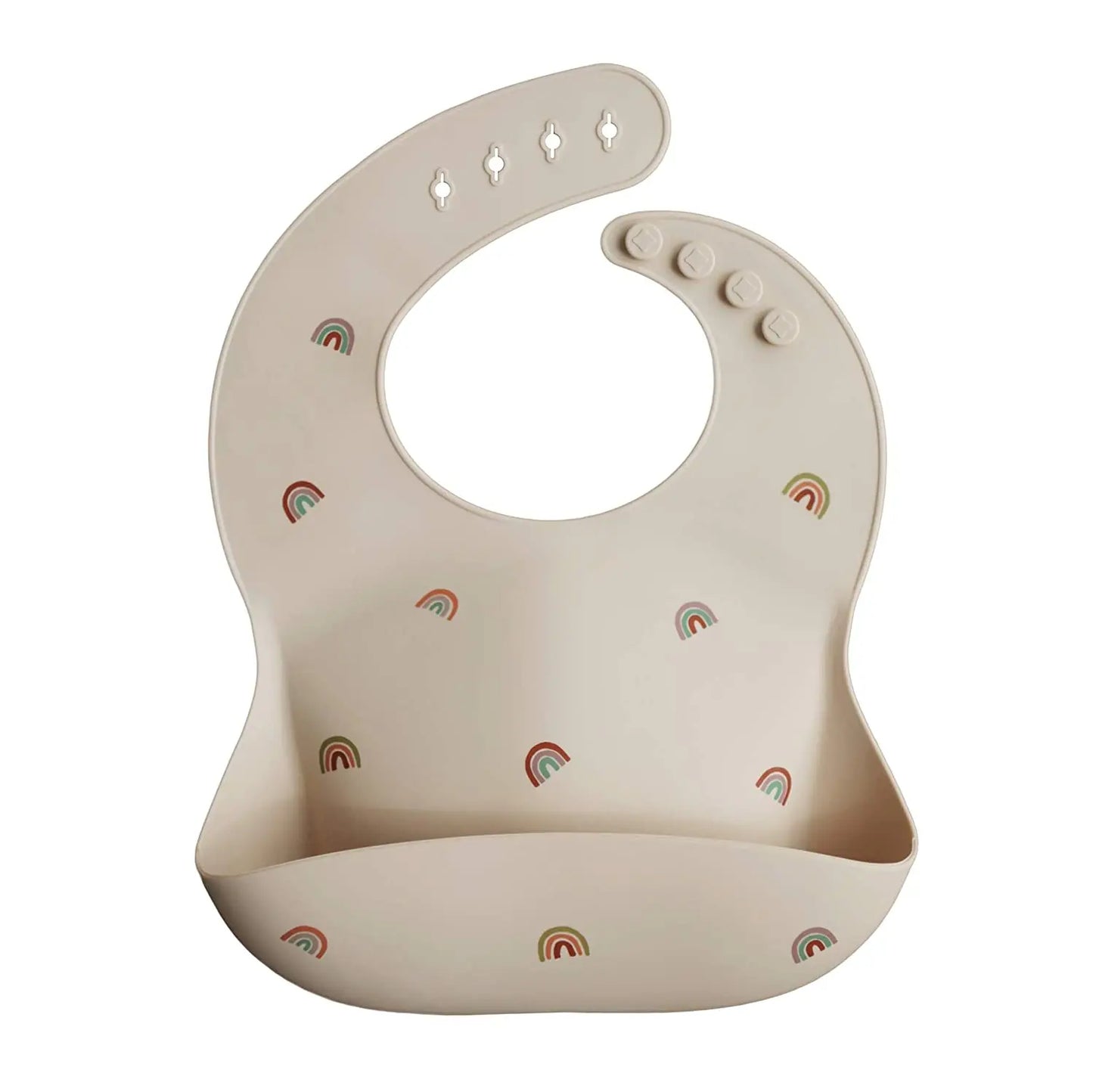 Baby Bibs Ins Style Print Waterproof Soft Silicone Baby Feeding Stuff Cute Pattern Kids Girl Boy Toddler Adjustable Children Bib