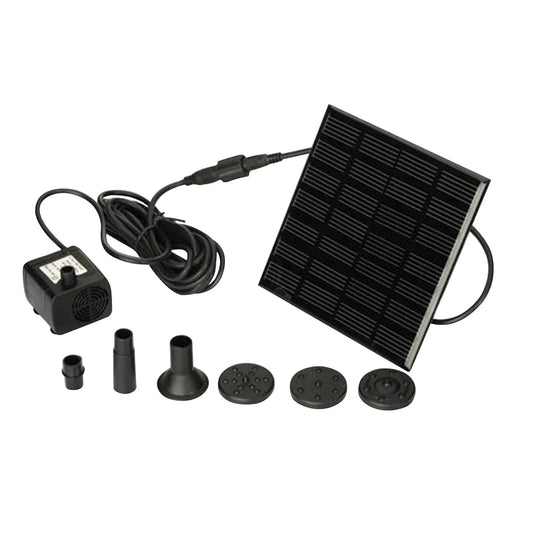 Mini Solar Water Fountain Pool Pond Waterfall Fountain Garden Decoration Outdoor Bird Bath Solar Powered Fountain Floating Water