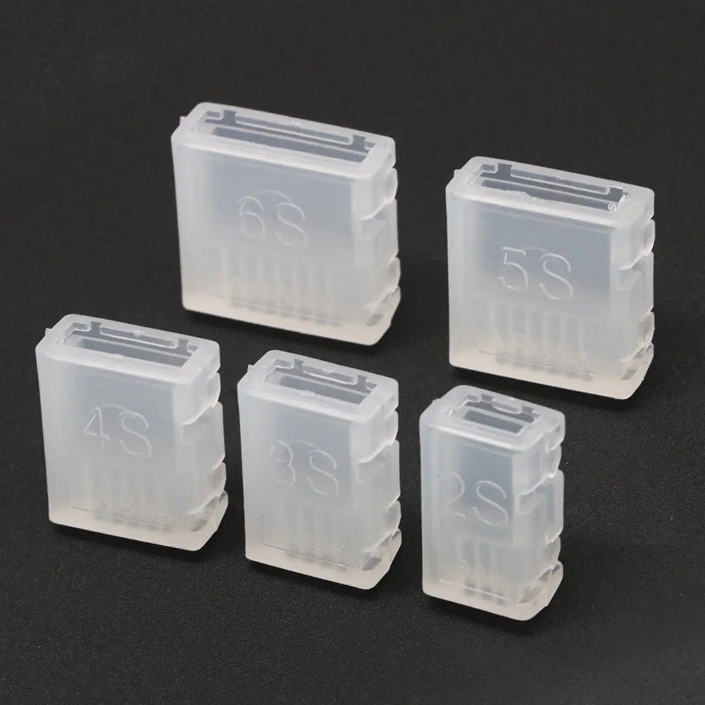 20pcs/lot 2S 3S 4S 5S 6S JST-XH Balanced head protection Balance Plug Savers AB Clip for Rc Lipo Battery