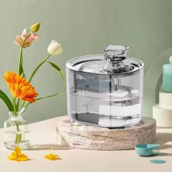 Cat Water Fountain Automatic Rechargeable Pet Water Feeder Cat Water Dispenser