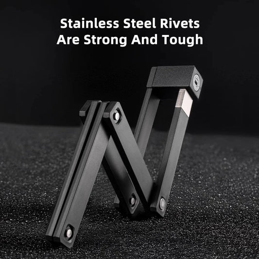 ROCKBROS Bike Lock Electric Bicycle Motorcycle MTB Road Bike Portable Anti-Theft Folding Password Lock Cycling Accessories