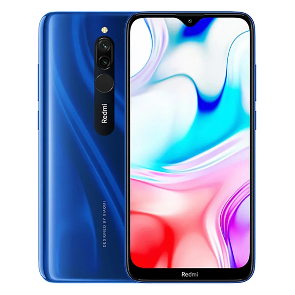 Original Xiaomi Redmi 8 4GB 64GB 4G Smartphone Dual SIM 6.22'' 12MP+2MP+8MP 4700 mAh Snapdragon 439 Octa-Core 4G LTE MobilePhone