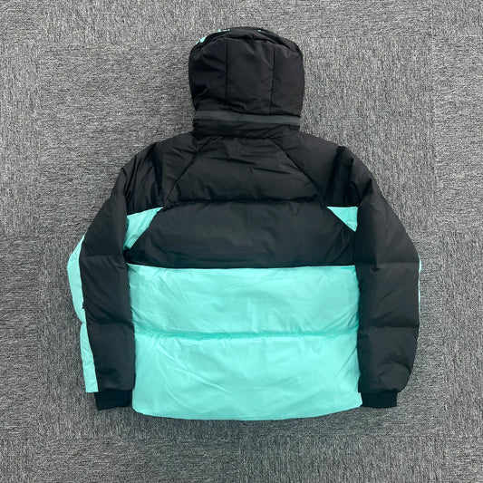 Winter Men Plush Thick Warm Jacket Hoodies Centre Cee Fashion Down Jacket BlackBlue Y2k Streetwear Clothing Mens Coat