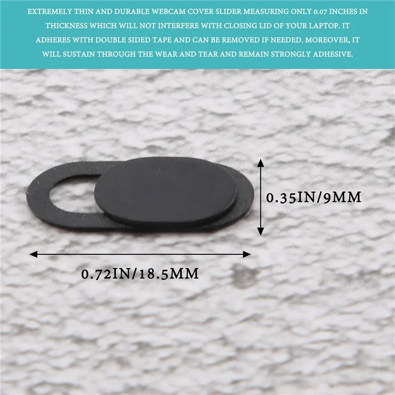 AAAEL-24 Pack Webcam Cover Slide Privacy Protection Ultra Thin Laptop Camera Cover For Computer Pro Smartphone