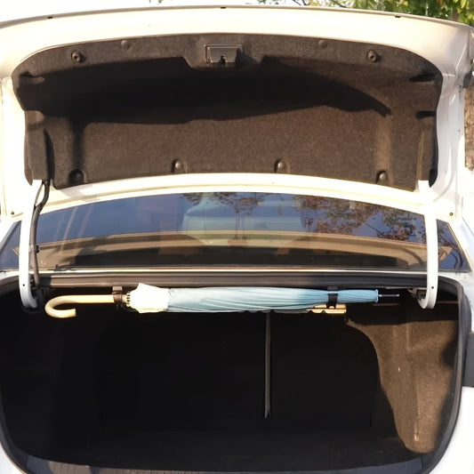 2Pcs Car Trunk Hook - Umbrella Stand Installation - Internal Sunshade in Car Accessories, Extended Two Small Hooks, Car Umbrella Stand, Car Trunk, Umbrella Holder, Umbrella Cover Storage Hook, Clip Car Supplies