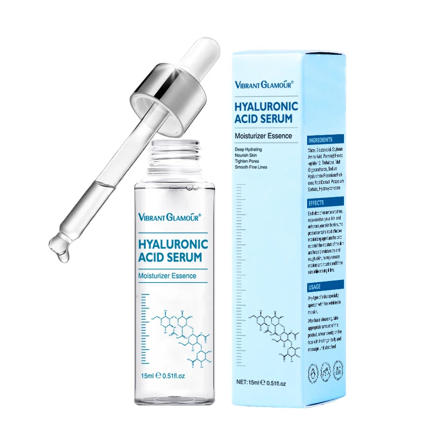 VIBRANT GLAMOR Hyaluronic Acid Facial Serum Skin Care 10PCS