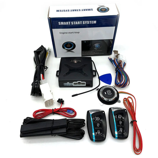 start stop keyless entry system engine start alarm system