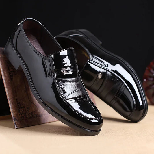 Oxford Shoes for Men Dress Shoes Formal Shoes Fashion Round Toe Business Wedding Dress Men Designer Loafers