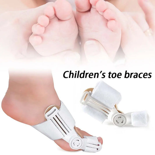 Orthopedic Supplies Pedicure Foot Care Children Toe Separators Big Toe Straightener Bunion Splint Brace Toe Valgus Corrector
