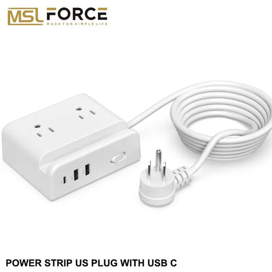 Smart power strip us smart outlet wall plug adapt surge protector 110v 5V 2.4A usb c hub electrical socket with usb charger