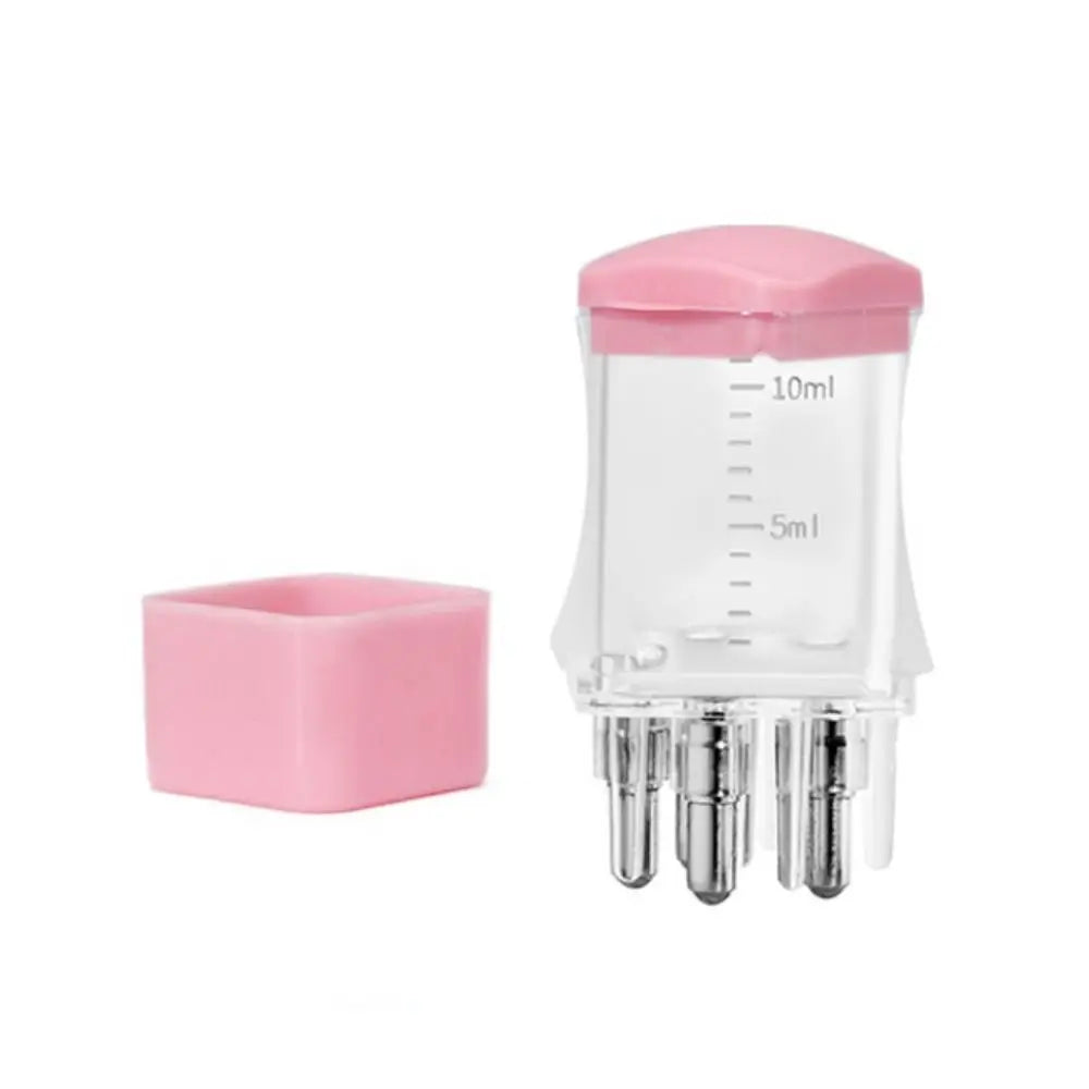 Plastic Scalp Applicator Portable Mini 10ML Hair Roots Massager with Scale Hair Head Massager Serum Oil Apply