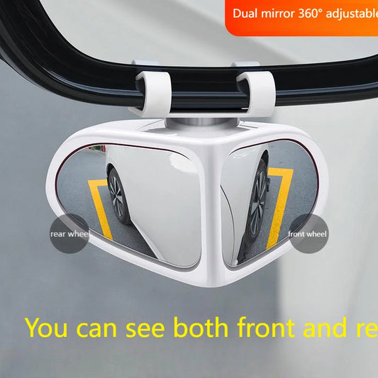 The car rearview mirror is adjustable at 360 degrees, avoiding blind spots in the field of view. Better safe driving and ensure