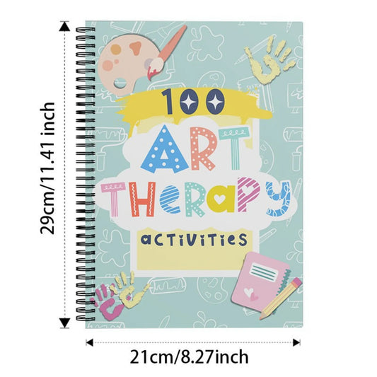 Art Therapy: 100 Fun And Engaging Activities For Kids and Teens: A Fun Therapeutic Approach For Managing Thoughts And Feelings