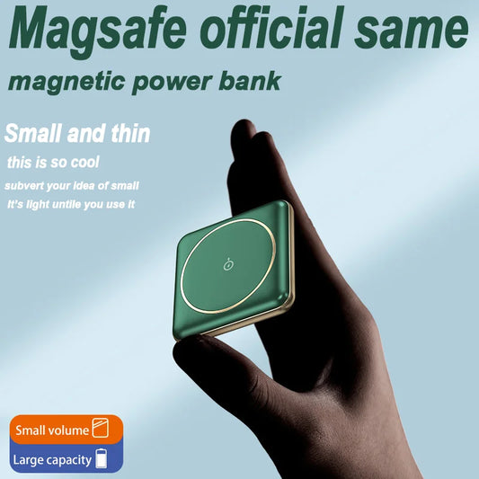 30000mAh Large Capacity Super Fast Charging YM-545 Portable Power Bank Magnetic Wireless Charging Power Bank Mobile Power Bank