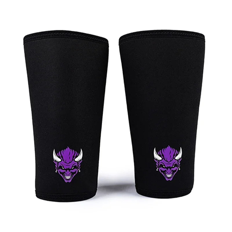 1 Pair Fitness Powerlifting Knee Pads Squat Support Weightlifting Knee Sleeve Strength Lifting Pads Gym Training Knee Covers