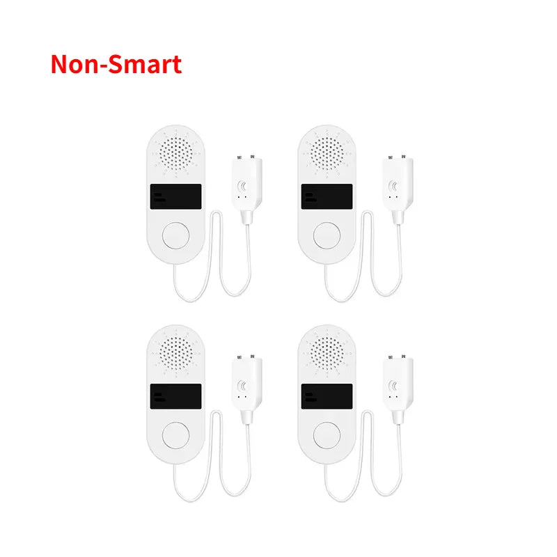Non-Smart Water Alarm Leak Detector 130dB Sound & Light Water Leak Sensor Essential Waterproof Home Safety Device