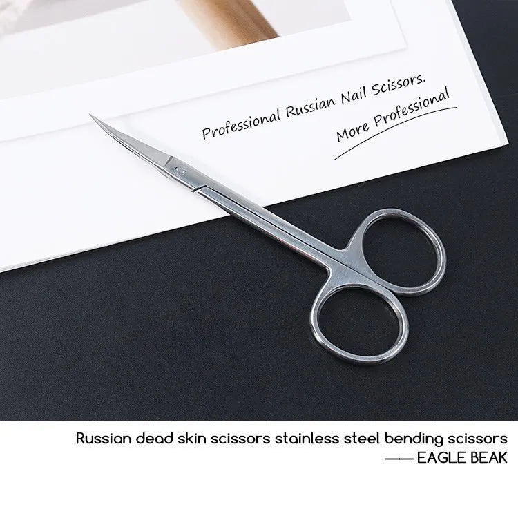 Nail Tool Scissors Cutter Scissors Manicure Pedicure Tools Stainless Steel Dead Skin Scissor Remover Nipper Clipper Nails Art