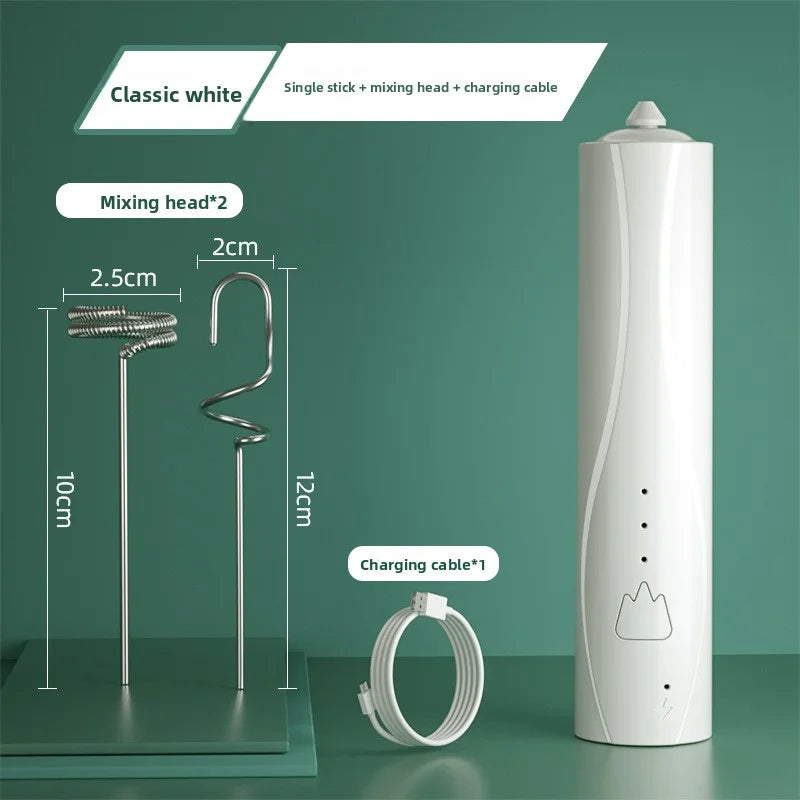 Blender Bubbler Home Semi automatic Baking Wireless Bubbler Cream Beater Handheld Blender