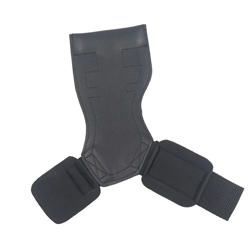 Gym Grips Palm Guards Cowhide Palm Protector Weightlifting Gymnastics Workout Gloves Grips Fitness Training Equipment