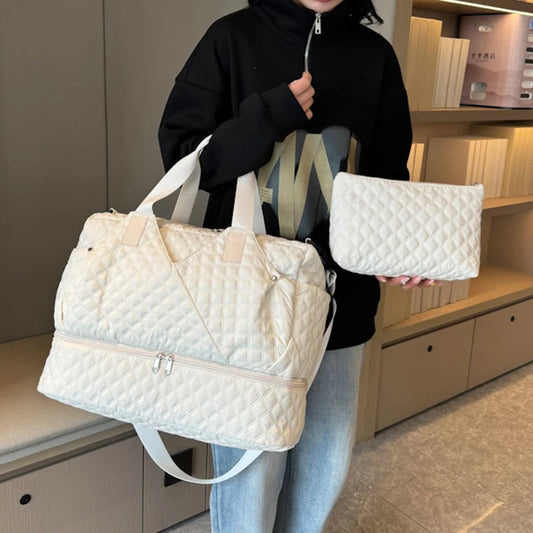 Large Capacity Travel Bags Luggage Organizer Bag Handbag Waterproof Portable Foldable Travel Clothes Storage Bag Shoulder Bags