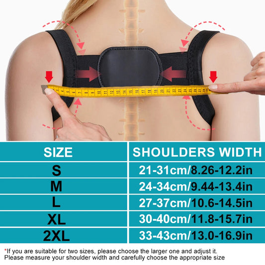 GOMOREON 1Pcs Back Posture Corrector Stealth Camelback Support Posture Corrector For Men And Women