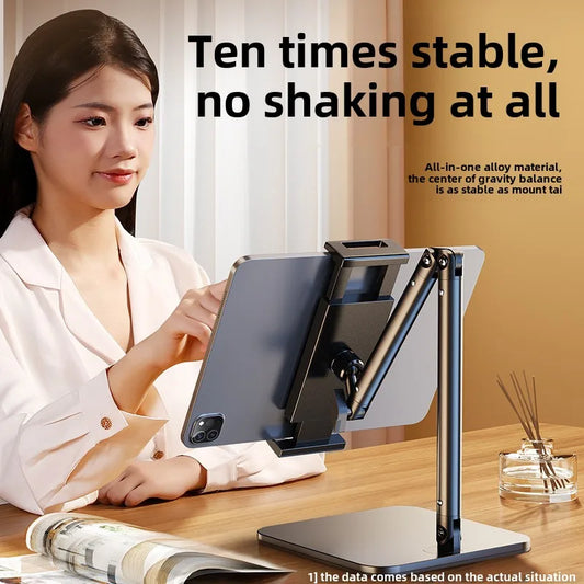 Tablet Stand For Ipad, Adjustable Tablet Holder, For Compatible 4-13in Ipad,surface, Kindle,tablets,portable Monitors And More