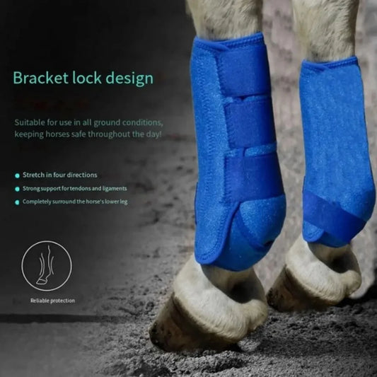 Horse leg guards, anti-collision diving materials, horse leggings, professional horse racing equipment, horse guards, front and