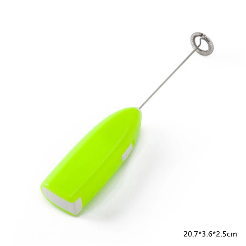 1 PCS Milk Frother Handheld Mixer Foamer Coffee Maker Egg Beater Cappuccino Stirrer Mini Portable Blender Kitchen Whisk Tool