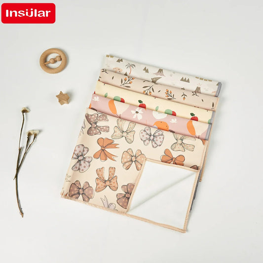 Diaper Changing Pad Changing Mat covers Washable Waterproof Nappy Newborn Reusable Infant cotton Urinal Mat Breathable Baby