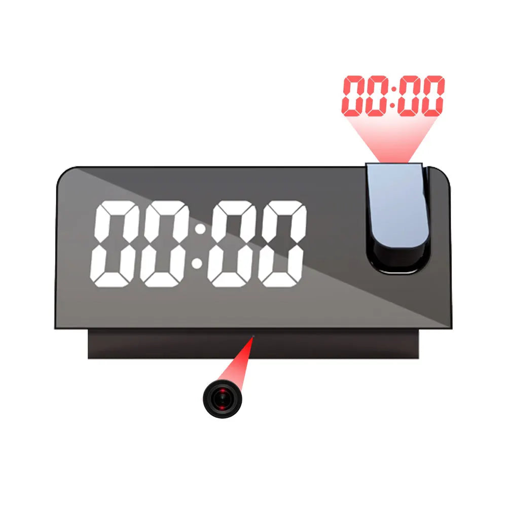 2025HD4K clock camera, wireless WiFi camera, smart home monitoring, pet camera, DIY camera, mini camera, nanny style monitoring