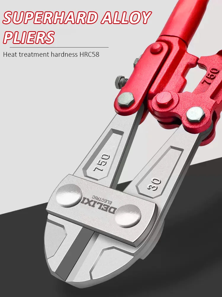 DELIXI ELECTRIC Rebar Pliers Wire Cutters Wire Breaker Scissors Multi-functional Labor-saving Wire Shears Cutting Wire Pliers