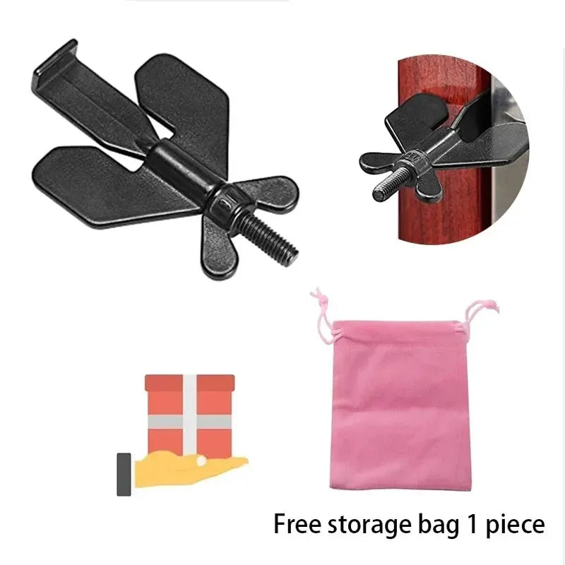 Portable Hotel Door Lock Live Alone Self-Defense Door Stop Travel Anti-theft Door Stopper Childproof Door Lock Safety Home Latch