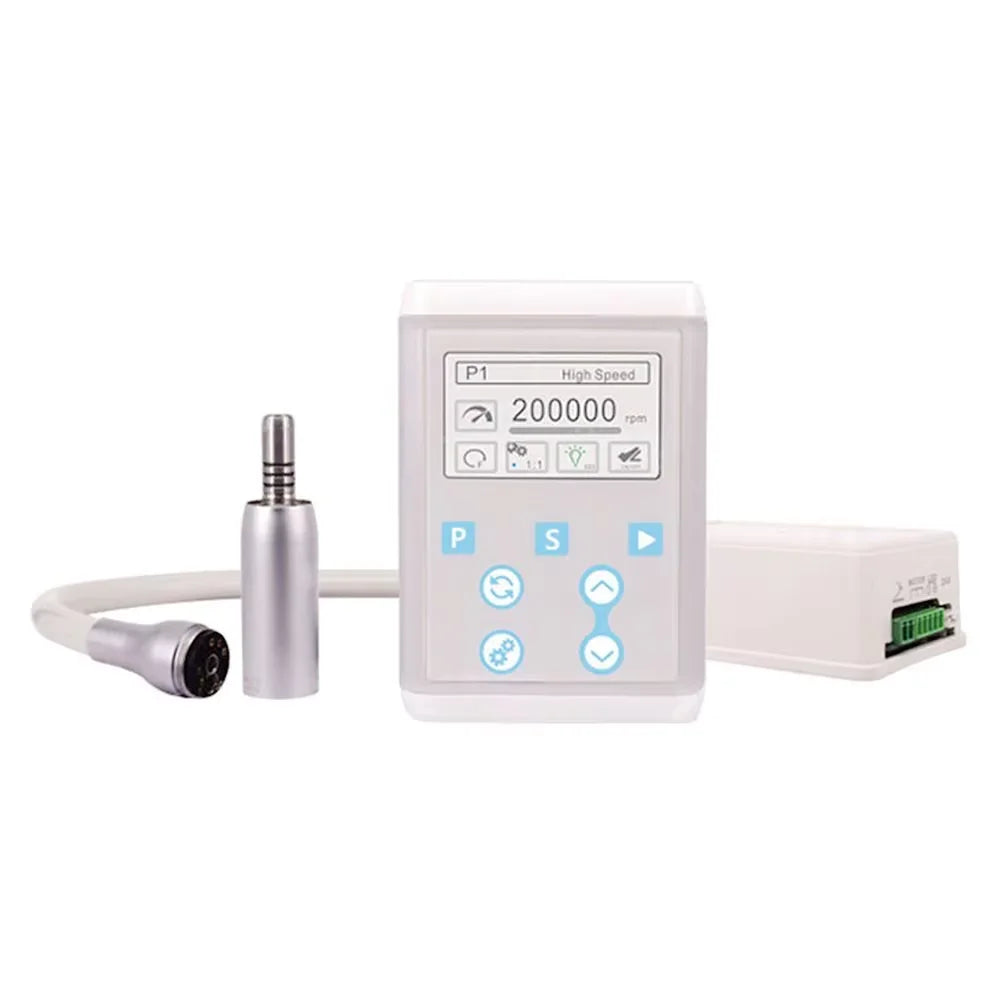 Dental Brushless Electric Micro Motor System LED Illumination Built-in Installation Inner Channel Spray Dentistry Tools
