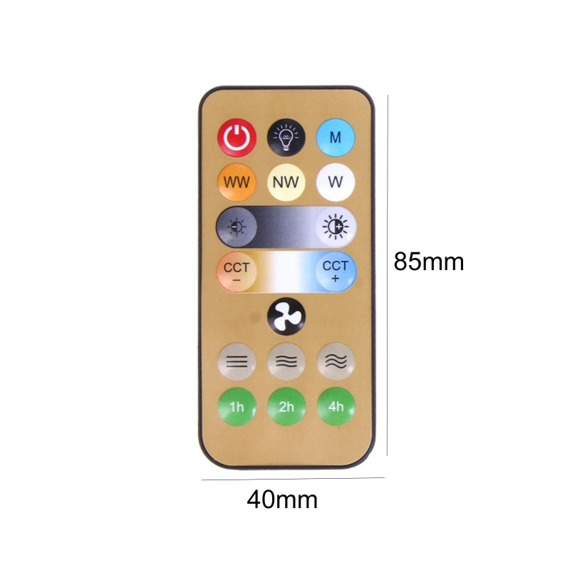 2023 New E27 Ceiling Fan with Light Wireless Remote Control Replacement for Home light