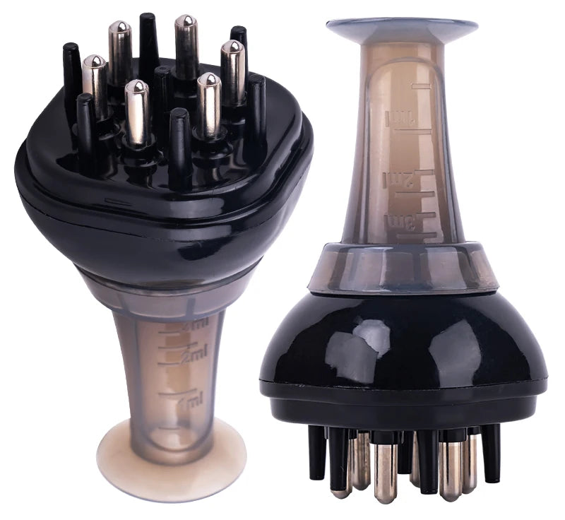 Scalp Applicator Liquid Comb For Hair Scalp Treatment Essential Oil Guiding Massager Brush Hair Growth Serum Oil Apply Device