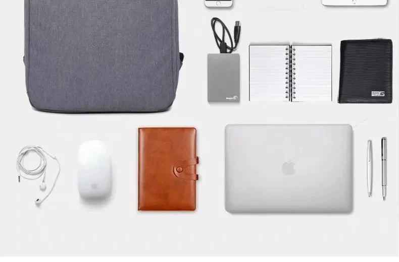 Men's 14/15 Inch Laptop Backpack Slim Casual Computer Backpack Ultra Light Waterproof Bag Suitable for Business