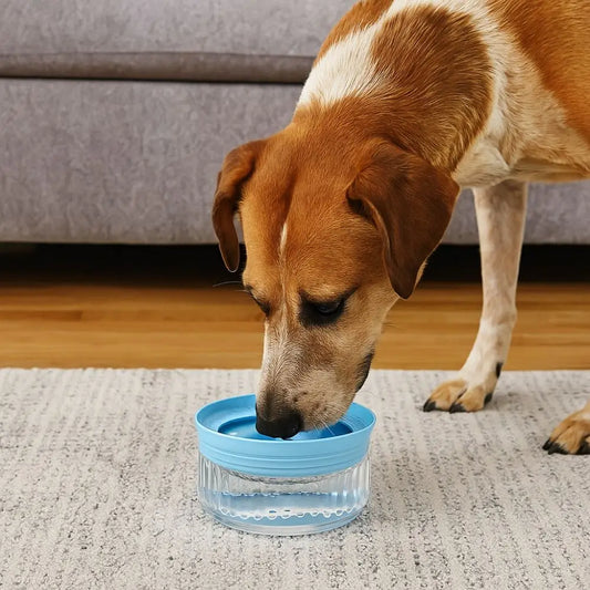 Large Capacity Pet Water Bowl Detachable Anti Splash Dog Floating Bowl Anti-tipping Anti Wetting Mouth Automatic Dog Bowl Travel