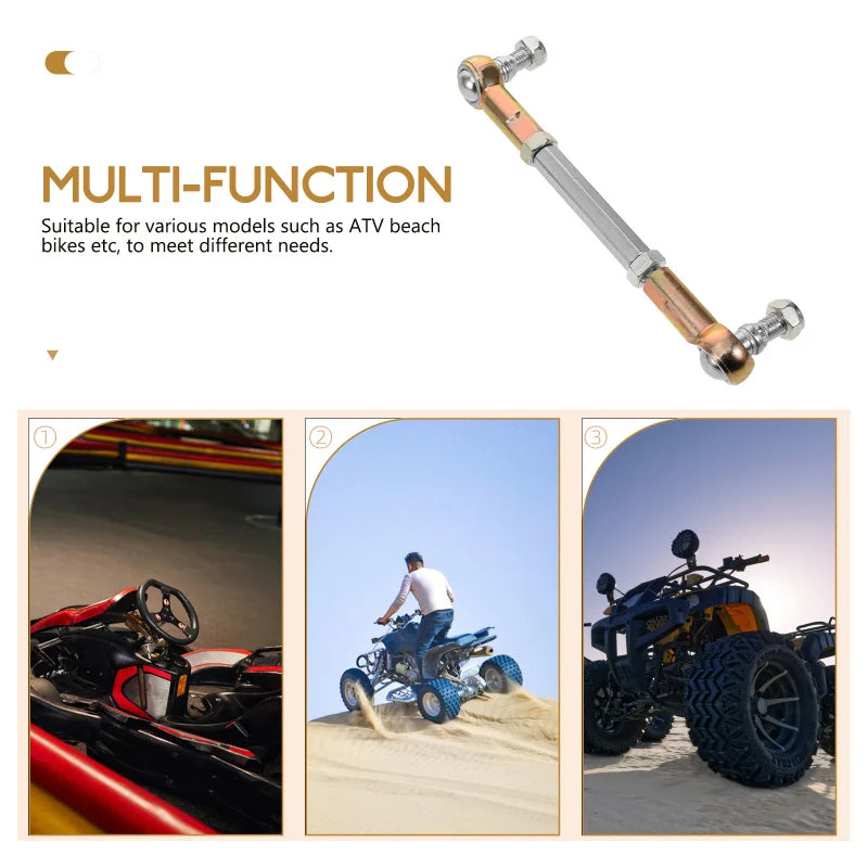 Durable Atv Steering Knuckle Tie Rod Ball Head Chinese Atv Tie Rod Ends Go Kart Suspension Ball Joints Parts Accessories Vehicle