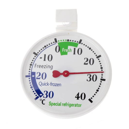 Fridge Thermometer for Traditional Refrigerators Mini Fridges Freezers -30°~40°C Large Dial with Red R9UF