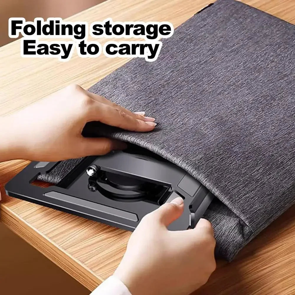 Tablet Holder Rotatable Hollow Tablet Stand Laptop Holder Tablet Mount Tablets Mount Bracket Stable & Foldable For Offices