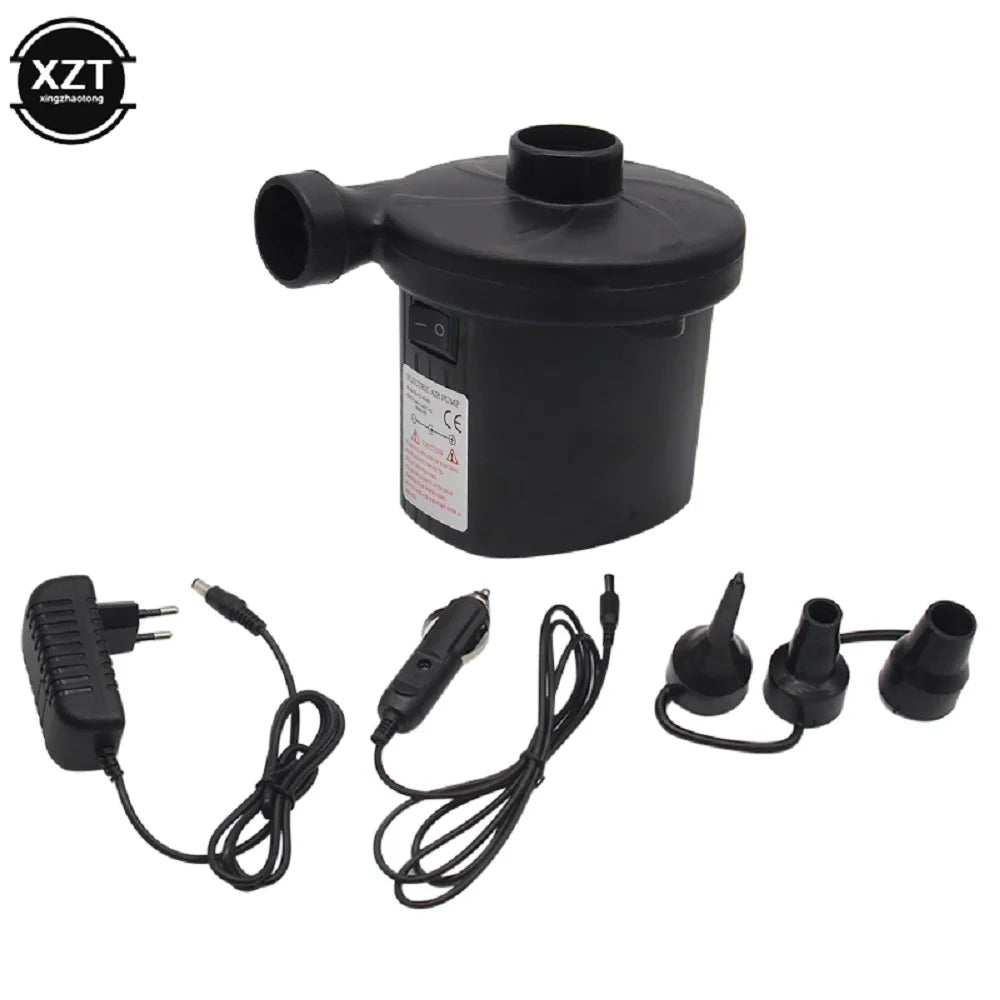Electric Inflatable Pump Electric Air Cushion Camping Inflatable Pump Portable Car Inflatable Pump Swimming Pool Inflatable Fan