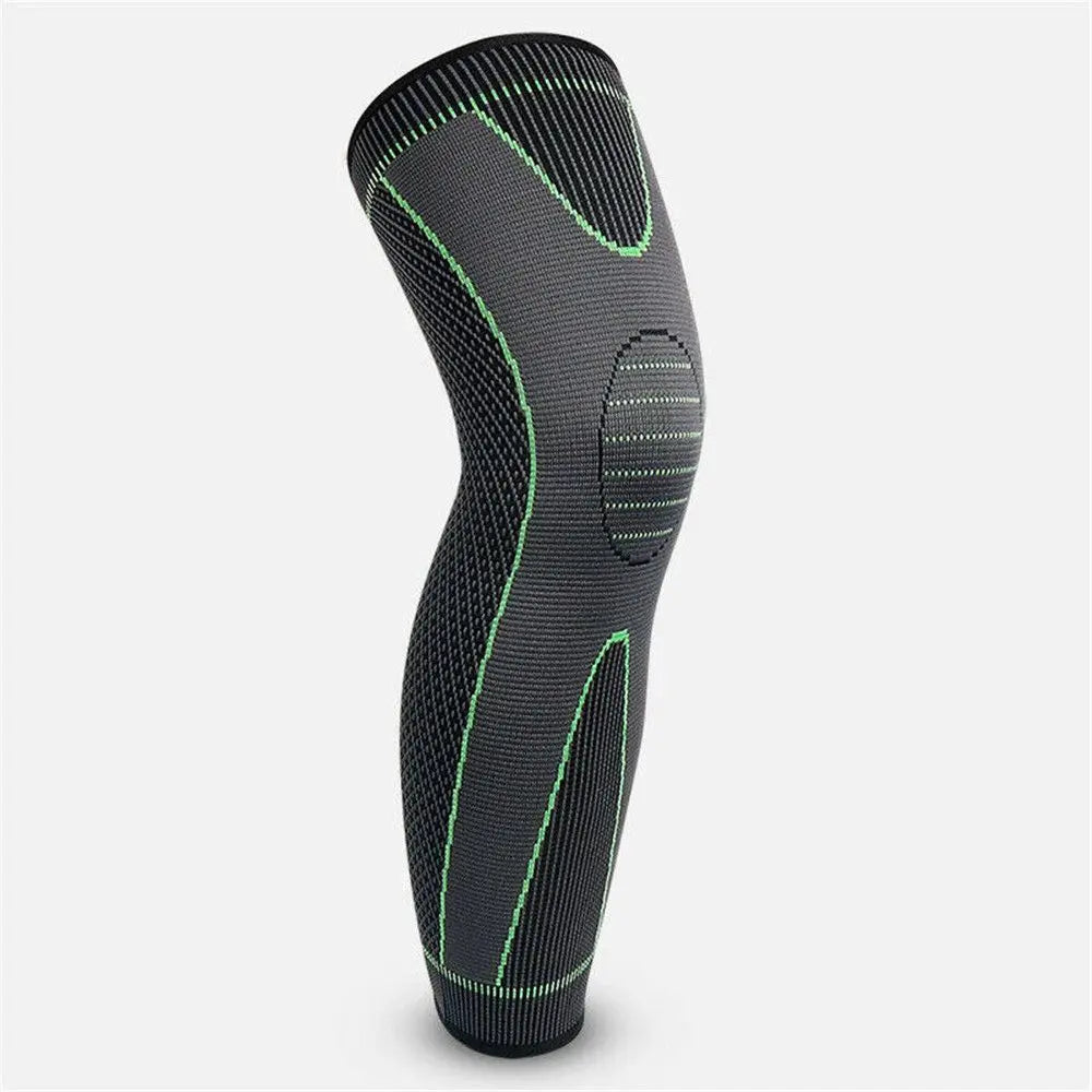 1PC Knee Support Brace Compression Sleeve Long Full Legs Sleeve Arthritis Running Gym Sport Knee Pads