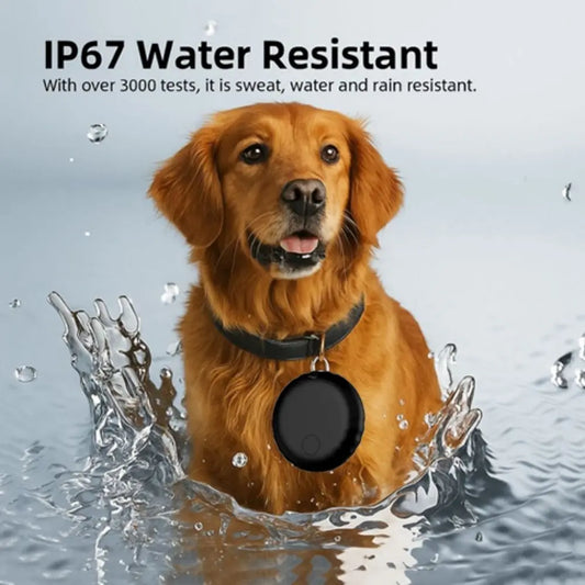 Mini Pet Smart GPS Tracker Portable Intelligent Dog Bluetooth Tracker Global Positioning Pet Anti-Lost Device for Bike Wallet