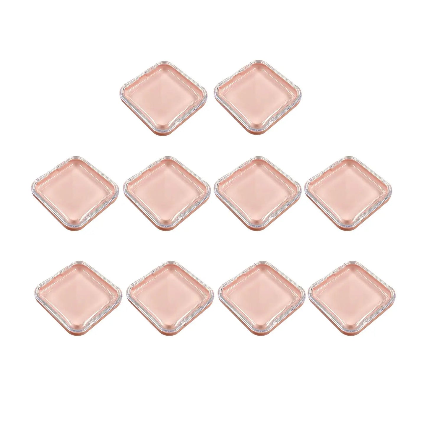 10Pcs Press on Nail Storage Box Artificial Nail Display Case for Nail Salon