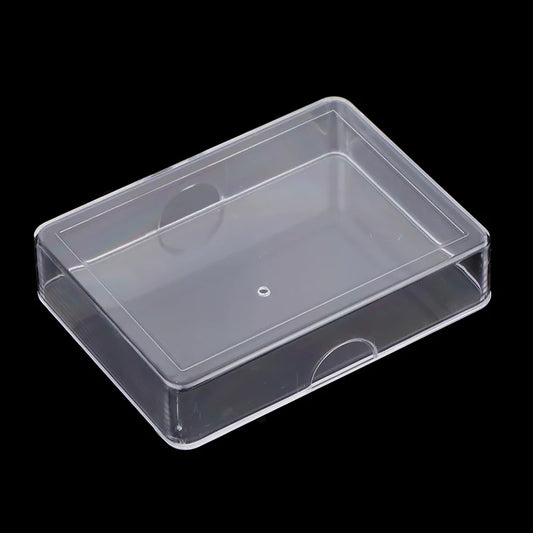 1PC Empty Storage Box For Game Card Transparent Playing Card Box Trading Card Case Card Storage Box Card Organizer Card Case